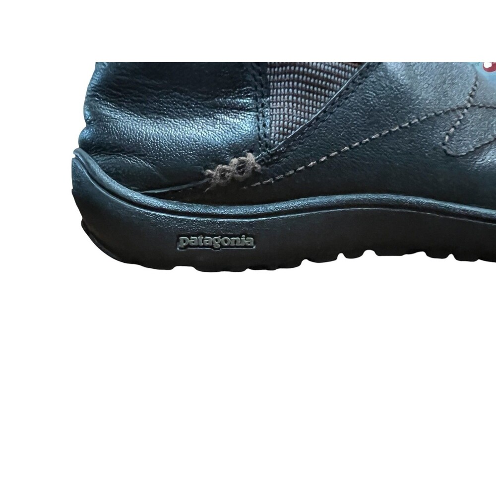 Patagonia Performance Women's Gypsum Black Leather Slip-on Shoe  US 7.5  Outdoor - Picture 6 of 9